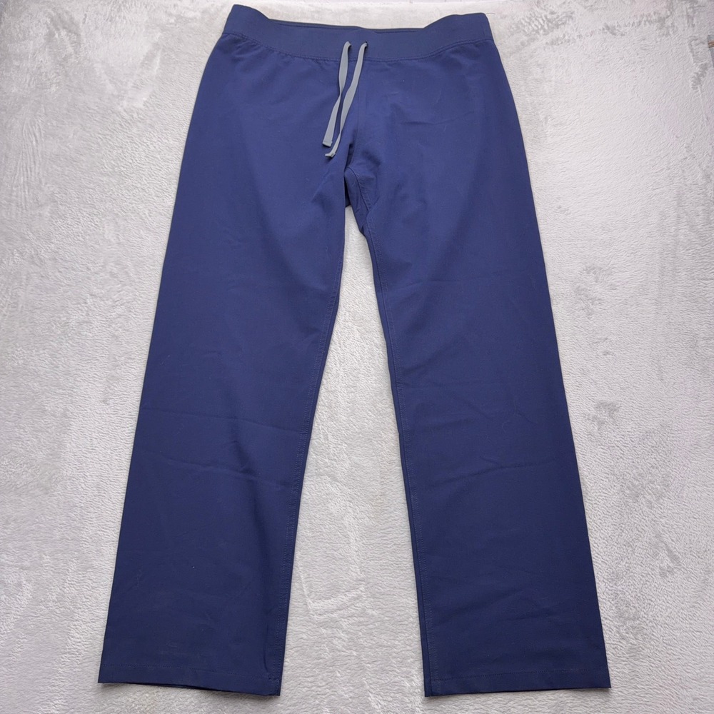 FIGS Scrub Pants Womens L Navy Blue Technical Collection T21003 Straight Leg
